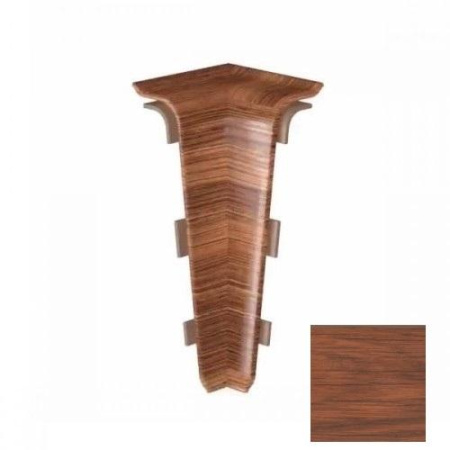 Угол внутренний для плинтуса ПВХ Arbiton Indo 70 15 Дуб Элегантный 2 штуки